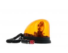 Gyrophare GOUTTE D'EAU magnetique ambre avec ampoule H1- 12V